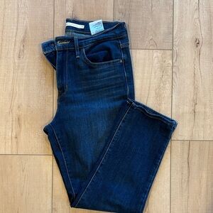Levi’s women’s jeans 724 high rise straight crop 28